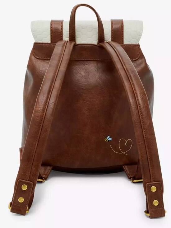 Loungefly Disney Winnie the Pooh Honeycomb Flap Mini Backpack - Exclusive main image 5